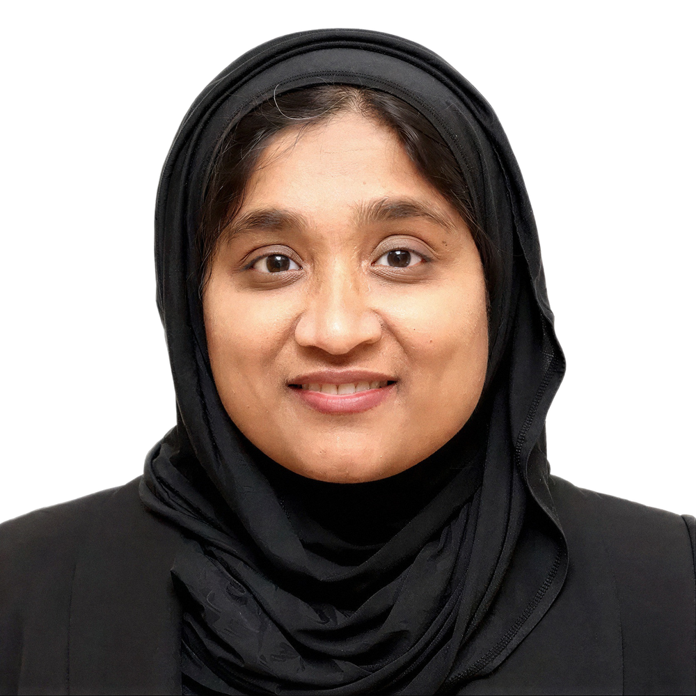 Portrait of Dr Nausheen Ahmed, Consultant Physician · Section Head of Hematology